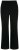 Ulla Popken 813306 Pantalon de tailleur large à taille élastique Noir - Pantalons en tissu - Pantalons larges femme grande taille