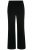 Ulla Popken 813306 Pantalon de tailleur large à taille élastique Noir - Pantalons en tissu - Pantalons larges femme grande taille