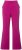 Ulla Popken 813306 Pantalon de tailleur large à taille élastique Magenta - Pantalons en tissu - Pantalons larges femme grande taille