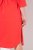 Ulla Popken 815217 Robe chemise trapèze à ceinture à nouer Rose - Robes midi - Robes mi-longues pour femmes rondes
