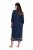 Ulla Popken 815333 Chemise de nuit Bleu marine - Chemises de nuit - 