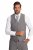 JP1880 Keos Flexnamic Gilet de costume Gris acier - Costumes - Costumes grandes tailles 