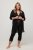 Ulla Popken 815580 Legging collant 3/4 avec protection des cuisses 80 den Noir - Collants & chaussettes - 