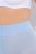 Ulla Popken 815580 Legging collant 3/4 avec protection des cuisses 80 den Bleu clair - Collants & chaussettes - 