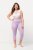 Ulla Popken 815580 Legging collant 3/4 avec protection des cuisses 80 den Vieux rose - Collants & chaussettes - 