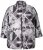 Ulla Popken 816673 Blazer oversize en jacquard manches 3/4 Noir - Blazers - Vestes blazer pour femme, grandes tailles