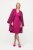 Ulla Popken 816744 Manteau croisé effet laine Rose - Manteaux - Manteaux grande taille pour femme