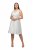 Ulla Popken 817135 Robe de soirée Blanc cassé - Robes de soirée - Robes de soirée en grandes tailles