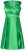 Ulla Popken 817135 Robe de soirée trapèze à col V Vert - Robes de soirée - Robes de soirée en grandes tailles