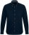 JP1880 Modern Fit Buttoned Collar Cotton Shirt Navy Blue - Chemises - Chemises Grandes Tailles Hommes