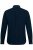 JP1880 Modern Fit Buttoned Collar Cotton Shirt Navy Blue - Chemises - Chemises Grandes Tailles Hommes
