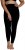 Ulla Popken 819652 Legging collant thermique Noir - Collants & chaussettes - 