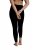Ulla Popken 819652 Legging collant thermique Noir - Collants & chaussettes - 