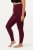 Ulla Popken 819652 Legging collant thermique Bordeaux - Collants & chaussettes - 