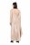 Ulla Popken 820341 Robe en satin sans manches Taupe - Robes de soirée - Robes de soirée en grandes tailles