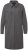 Ulla Popken 820516 Manteau en laine Gris chiné - Manteaux - Manteaux grande taille pour femme