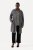 Ulla Popken 820516 Manteau en laine Gris chiné - Manteaux - Manteaux grande taille pour femme