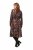 Ulla Popken 820662 Robe imprimée Noir - Robes de soirée - Robes de soirée en grandes tailles