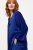 Ulla Popken 821110 Robe en satin à manches courtes et col V Bleu marine - Robes de soirée - Robes de soirée en grandes tailles
