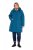 Ulla Popken 821495 Manteau technique Pétrole - Manteaux - Manteaux grande taille pour femme
