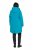 Ulla Popken 821495 Manteau technique Turquoise - Manteaux - Manteaux grande taille pour femme
