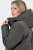 Ulla Popken 821737 Parka matelassée HYPRAR à capuche Gris foncé chiné - Vestes - Vestes grande taille pour femme