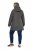Ulla Popken 821737 Parka matelassée HYPRAR à capuche Gris foncé chiné - Vestes - Vestes grande taille pour femme