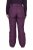 Ulla Popken 822018 Pantalon technique imperméable doublé polaire Prune - Vêtements de pluie - 