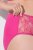 Ulla Popken 822864 Culottes en dentelle Rose - Culottes - 