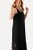 Ulla Popken 823276 Robe sans manches Noir - Robes maxi - Robes longues pour femmes rondes
