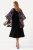 Ulla Popken 823276 Robe sans manches Noir - Robes maxi - Robes longues pour femmes rondes