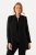 Ulla Popken 823318 Blazer à col montant Noir - Blazers - Vestes blazer pour femme, grandes tailles