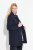 Ulla Popken 823318 Blazer à col montant Bleu marine - Blazers - Vestes blazer pour femme, grandes tailles