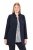 Ulla Popken 823318 Blazer à col montant Bleu marine - Blazers - Vestes blazer pour femme, grandes tailles