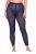 Ulla Popken 823383 Legging collant à pois Bleu marine - Collants & chaussettes - 