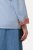 Ulla Popken 823538 Blazer en lin mélangé à col montant Bleu clair - Blazers - Vestes blazer pour femme, grandes tailles