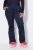 Ulla Popken 824297 Pantalon softshell à guêtres pare-neige Bleu marine - Vêtements de ski - 