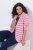 Ulla Popken 824355 Blazer en jersey Corail - Blazers - Vestes blazer pour femme, grandes tailles