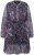 Ulla Popken 824976 Robe imprimée Bleu marine - Robes midi - Robes mi-longues pour femmes rondes