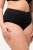 Ulla Popken 825676 Culotte gainante taille haute Noir - Lingerie gainante - 