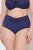 Ulla Popken 825676 Culotte gainante taille haute Bleu roi - Lingerie gainante - 