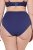 Ulla Popken 825676 Culotte gainante taille haute Bleu roi - Lingerie gainante - 