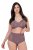 Ulla Popken 825788 Culottes taille haute en dentelle Marron - Culottes - 