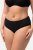Ulla Popken 825790 Culottes à fleurs en dentelle Noir - Culottes - 