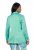 Ulla Popken 826161 Blazer texturé Vert - Blazers - Vestes blazer pour femme, grandes tailles