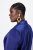 Ulla Popken 826161 Blazer texturé à poches à rabat Bleu marine - Blazers - Vestes blazer pour femme, grandes tailles