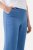 Ulla Popken 826163 Pantalon de tailleur large Bleu denim - Pantalons en tissu - Pantalons larges femme grande taille