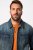 JP1880 826234 Veste en jean à poches poitrine Bleu indigo - Vestes - Vestes homme grandes tailles