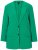 Ulla Popken 826487 Blazer oversize à poches à rabat Vert émeraude - Blazers - Vestes blazer pour femme, grandes tailles