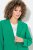 Ulla Popken 826487 Blazer oversize à poches à rabat Vert émeraude - Blazers - Vestes blazer pour femme, grandes tailles